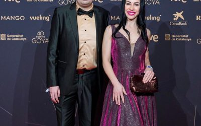 Asistimos como académicos invitados a los 40º Premios Goya